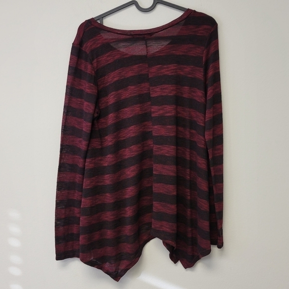 Charlotte Russe Stripe t-shirt  L - Picture 2 of 5